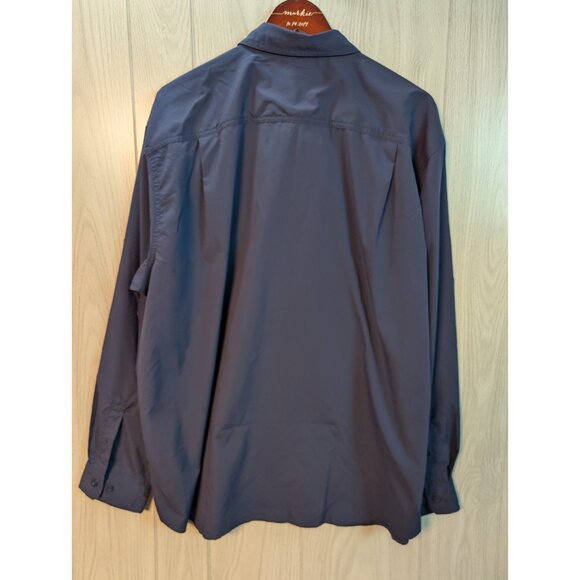 Carhartt Force Relaxed Fit Button Down Shirt Mens 2XL XXL Long Sleeve Pocket - Picture 4 of 7